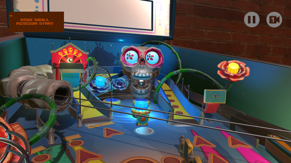 Screenshot z Skully Pinball