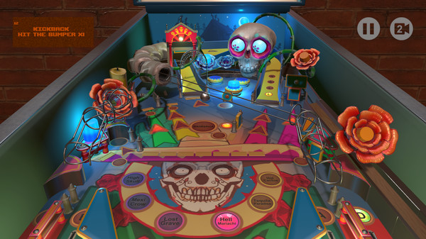 Screenshot z Skully Pinball