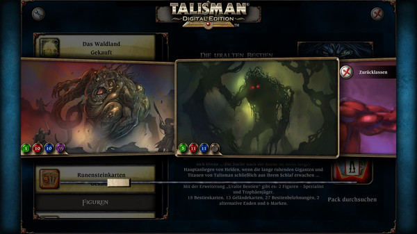 Talisman The Ancient Beasts Expansion Screenshot 1