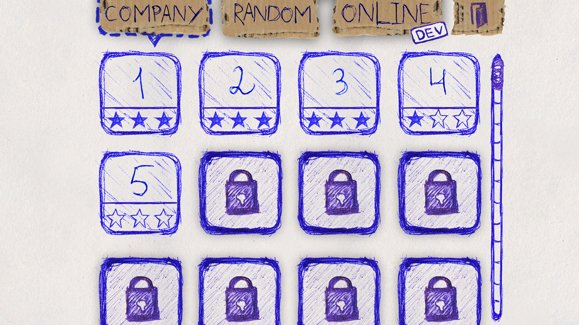 GOLF in PAPER Featured Screenshot #1