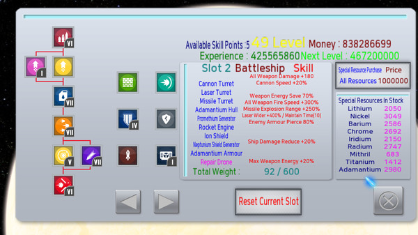 Screenshot z Space Trade Fleet 1.5 Screenshot z Space Trade Fleet 1.5