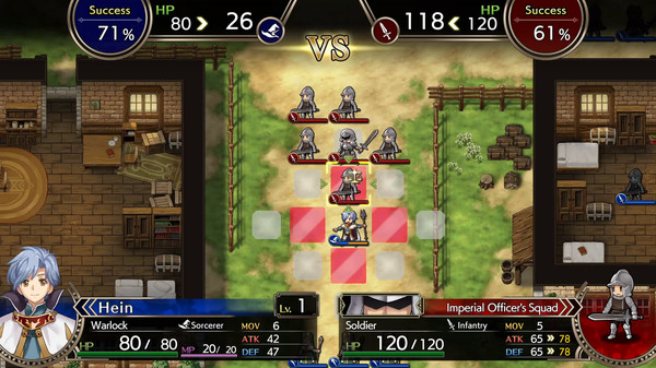 Screenshot z Langrisser I & II