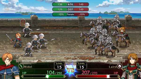 Screenshot z Langrisser I & II