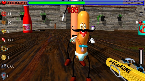 Die, zombie sausage, die! screenshot 4