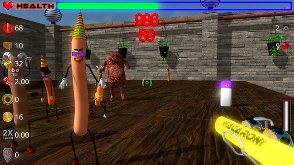 Die, zombie sausage, die! screenshot 2