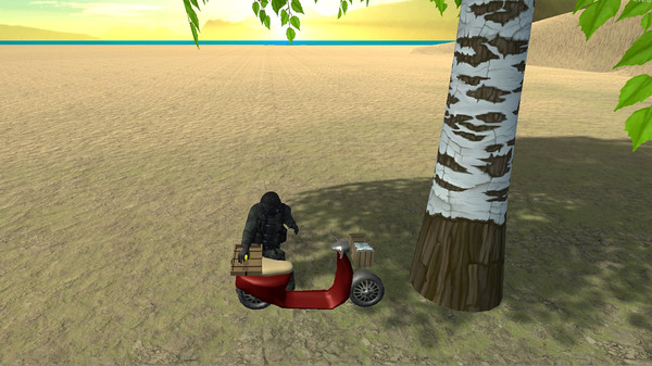 Screenshot z Scooter Delivery VR