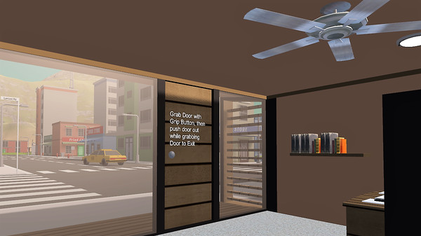 Screenshot z Scooter Delivery VR