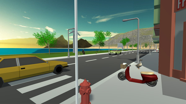 Screenshot z Scooter Delivery VR
