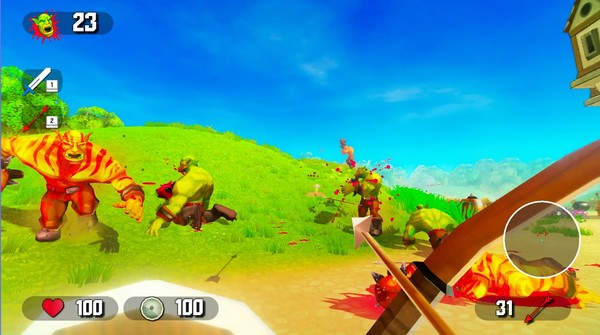 Screenshot z Orc Raid