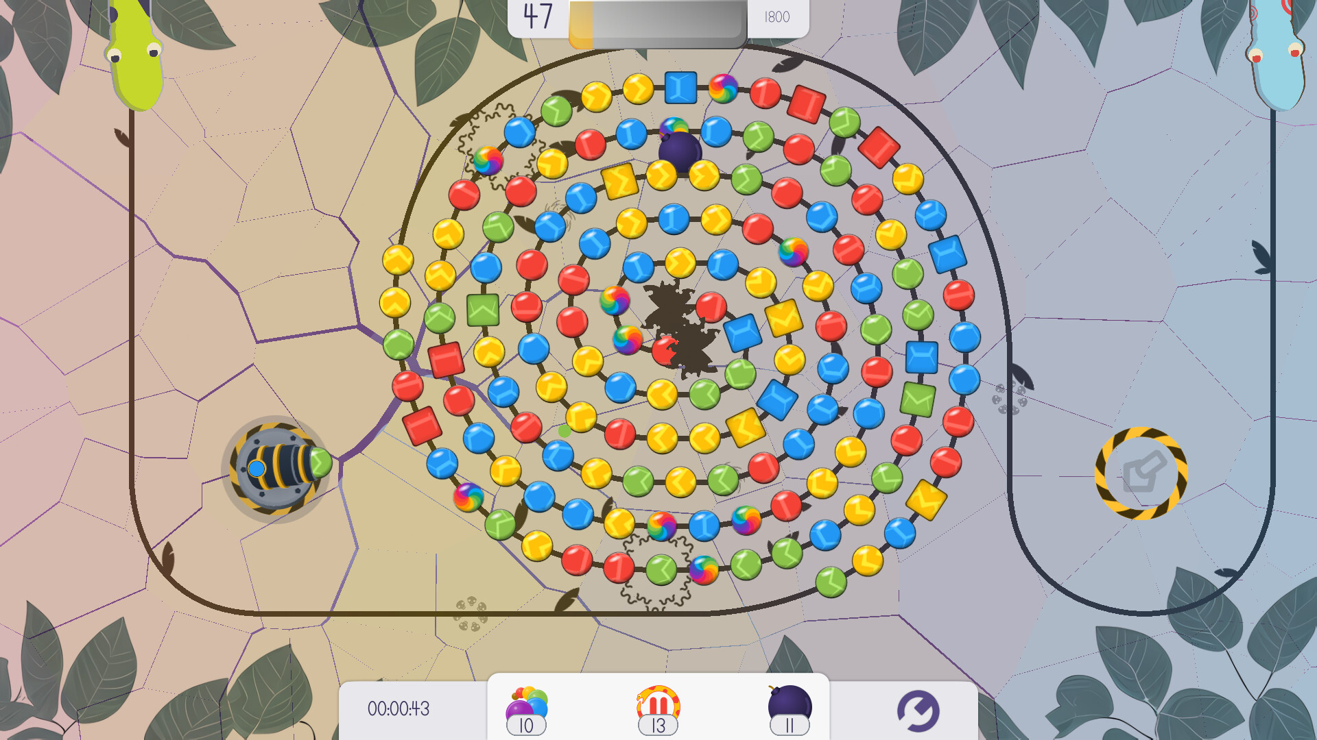 Трейлер Sneak In: a sphere matcher game