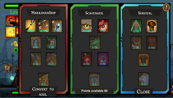 Screenshot z Idle Portal Guardian