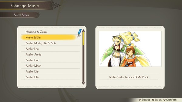 Atelier Lulua: Atelier Series Legacy BGM Pack
