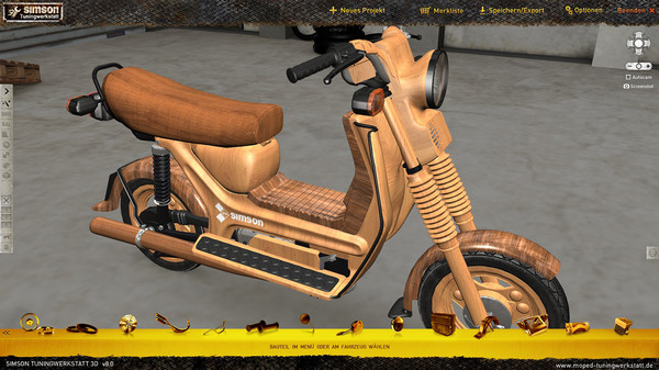 Simson Tuningwerkstatt 3D - Stylepacks