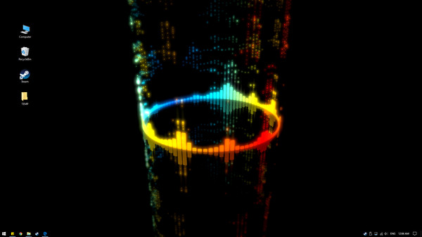 Screenshot z XMusicVisualizer