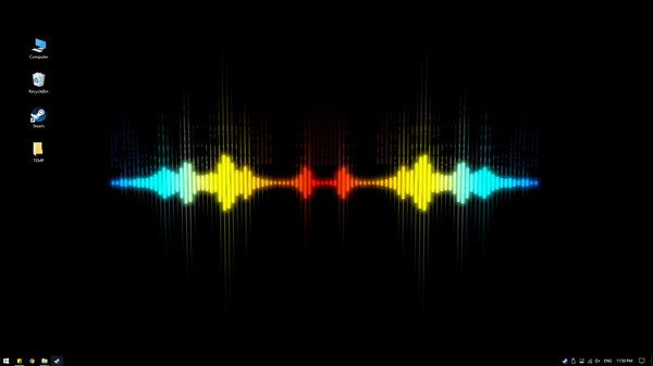 Screenshot z XMusicVisualizer
