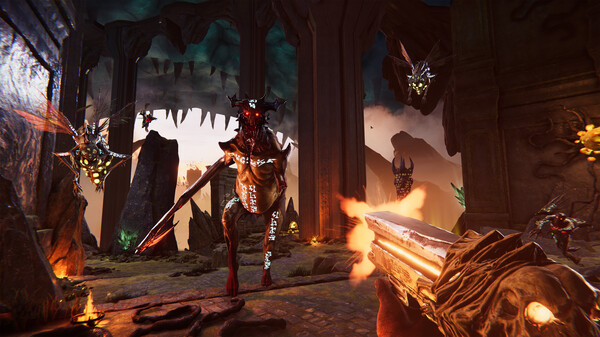 Screenshot z Metal: Hellsinger