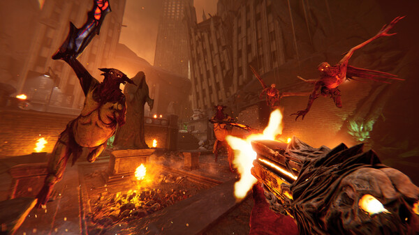 Screenshot z Metal: Hellsinger