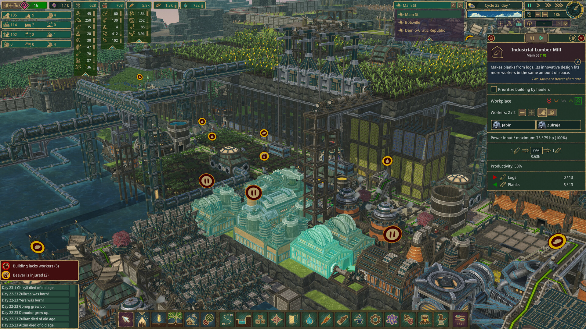 Timberborn screenshot #4