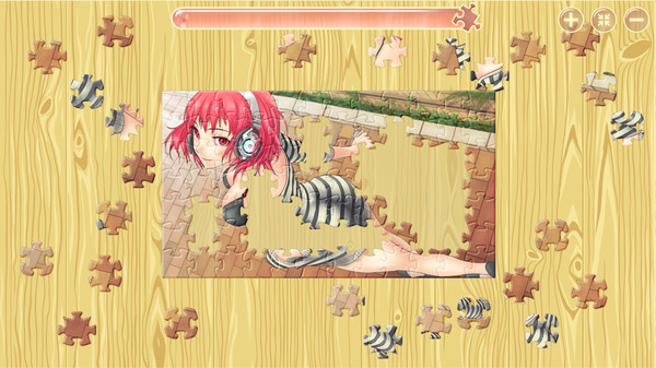 Screenshot z PUZZLETIME: Lovely Girls
