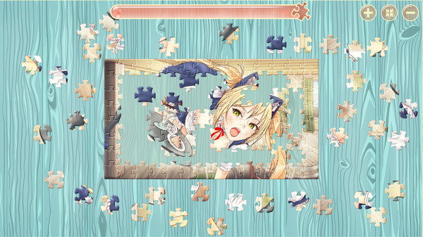 Screenshot z PUZZLETIME: Lovely Girls
