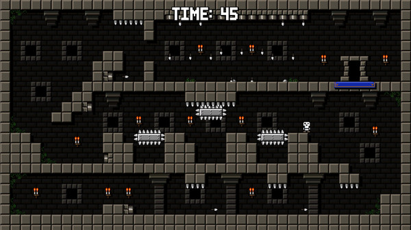 Screenshot z Castle Of Pixel Skulls
