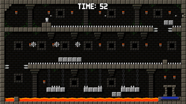 Screenshot z Castle Of Pixel Skulls