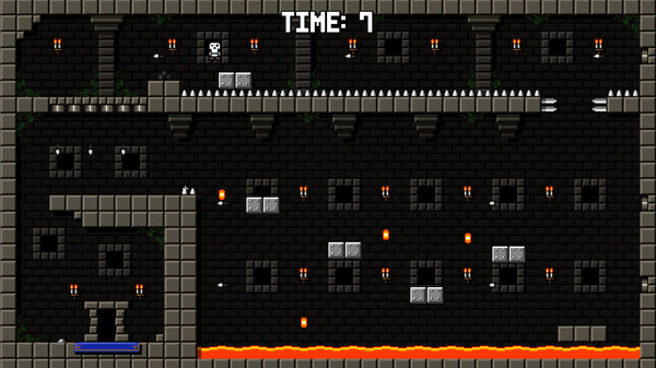 Screenshot z Castle Of Pixel Skulls