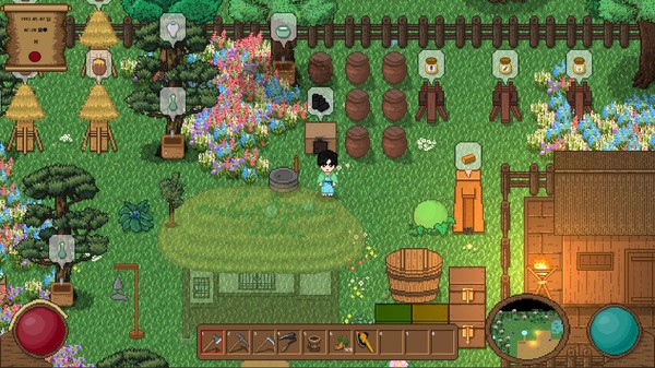 Screenshot z Sage Mountain