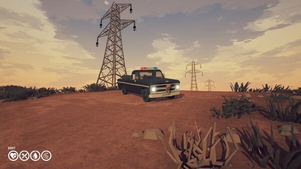 Under the Sand REDUX - a road trip simulator screenshot
