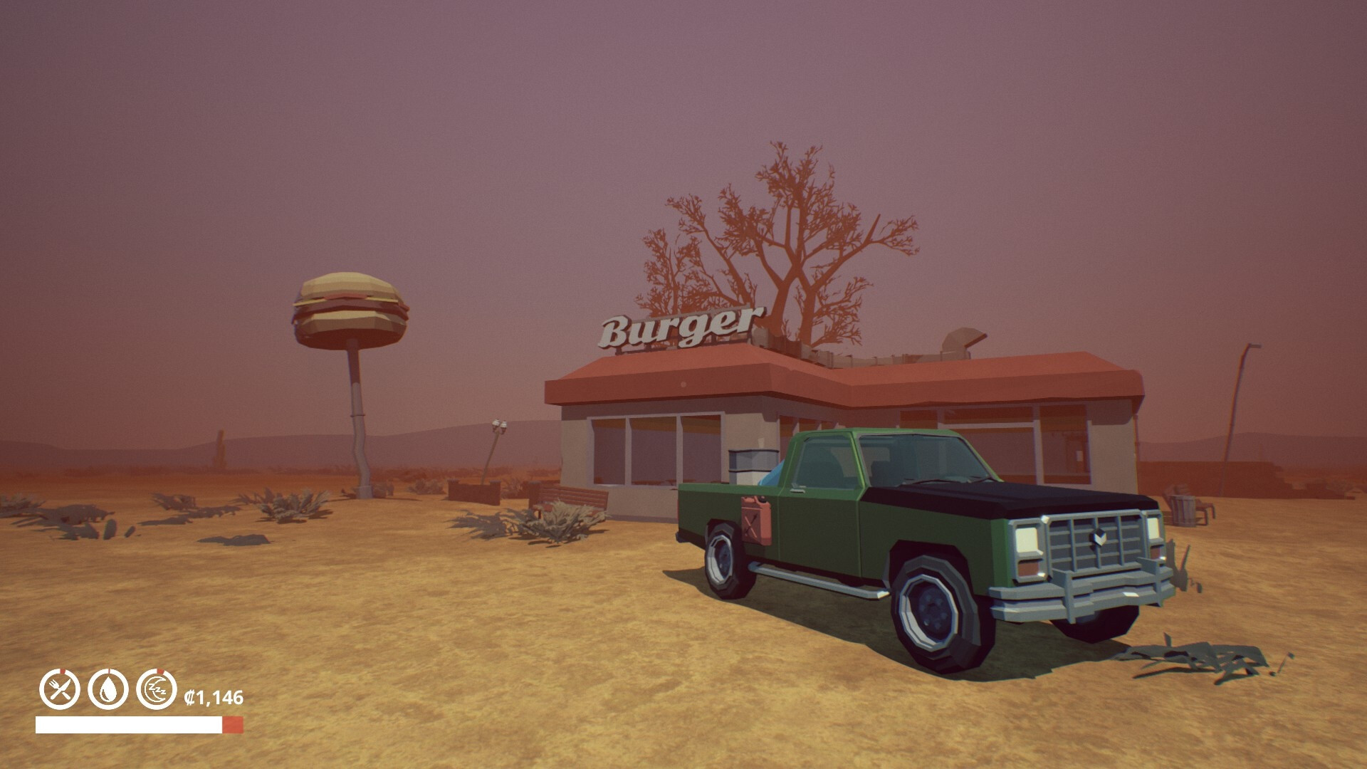 Under the Sand REDUX — a road trip simulator