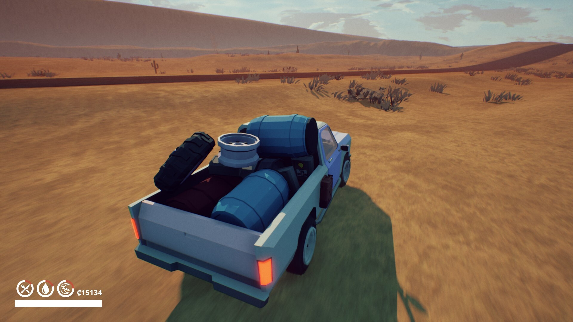Under the Sand REDUX — a road trip simulator