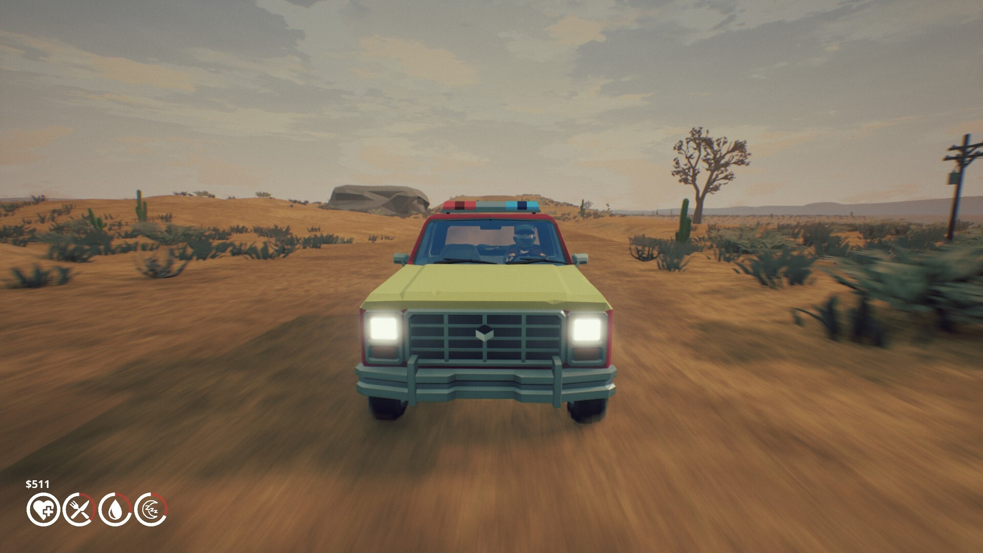 Under the Sand REDUX - a road trip simulator screenshot #2