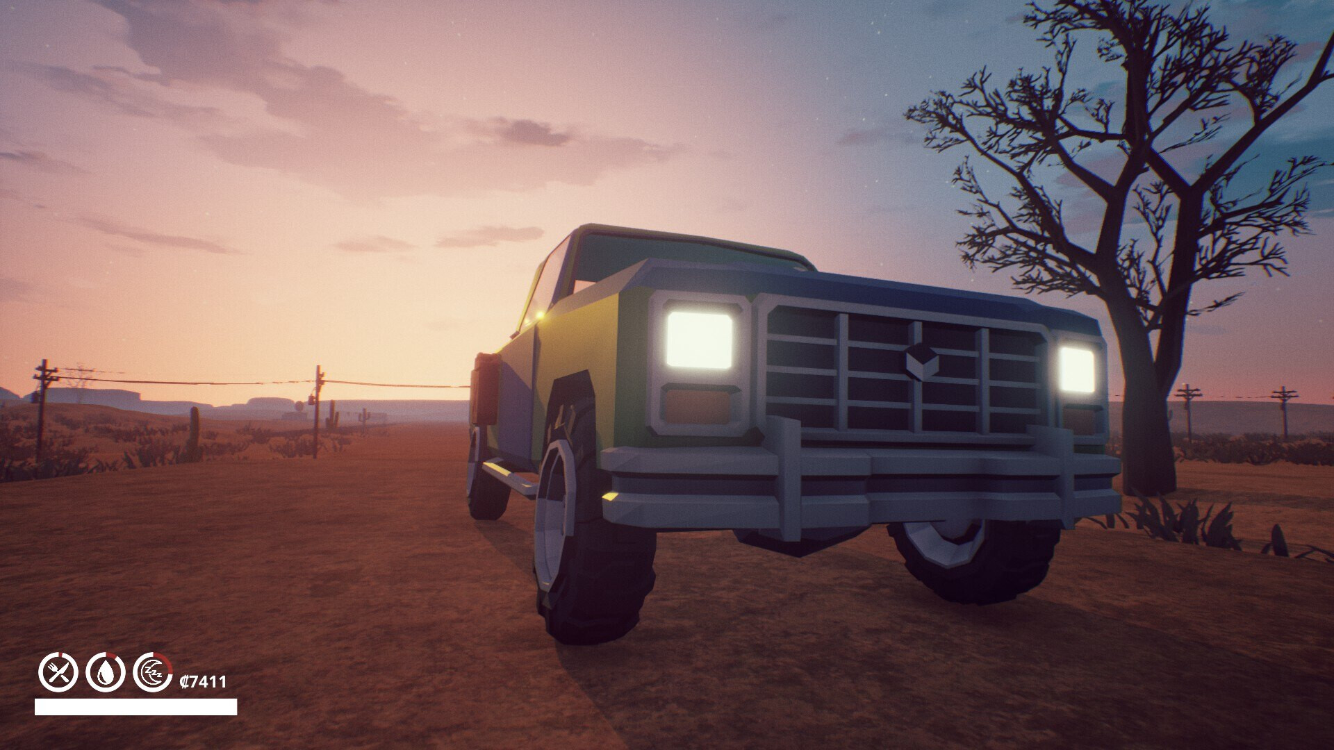 Under the Sand REDUX — a road trip simulator