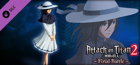 Attack on Titan 2 - Additional costume for Mikasa "One-piece Dress" Costume cover art