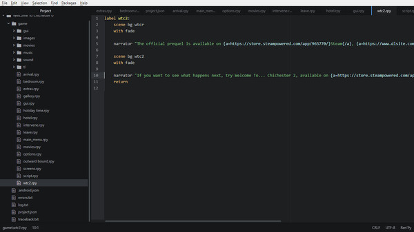 Welcome To... Chichester 0 - Preview : The Project screenshot 2