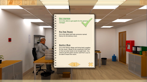 Screenshot z The Mystery of Bikini Island