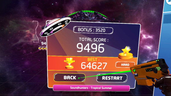Screenshot z Rhythm Defender