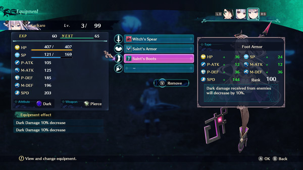 Dragon Star Varnir High Class Armor Set for 3 screenshot 8