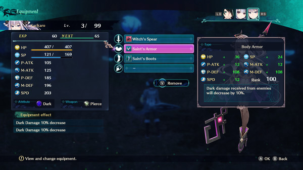 Dragon Star Varnir High Class Armor Set for 3 screenshot 7