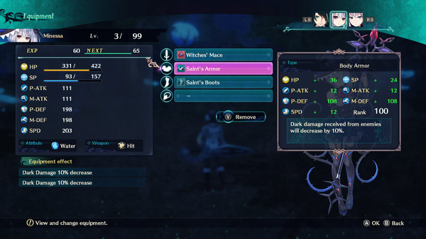 Dragon Star Varnir High Class Armor Set for 3