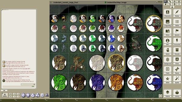 Fantasy Grounds - Creatures A-Z, Volume 9 (Token Pack)