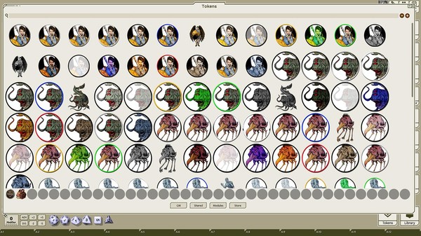 Fantasy Grounds - Creatures A-Z, Volume 9 (Token Pack)