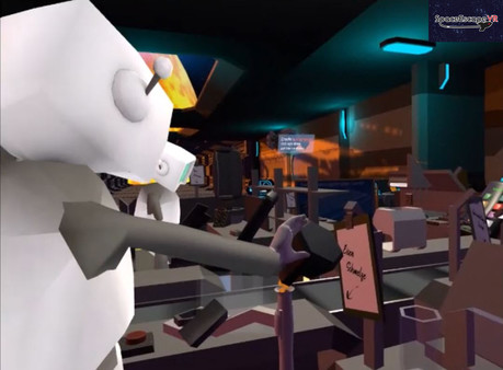 Screenshot z SpaceEscapeVR