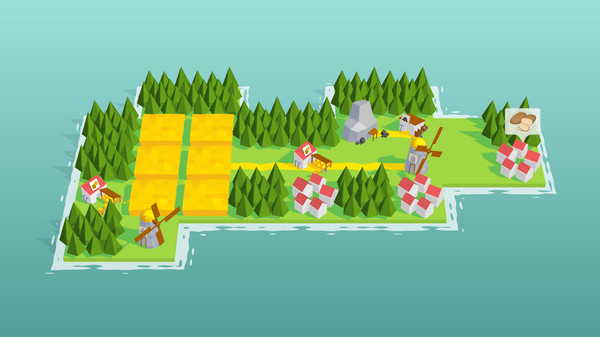 Screenshot z Puzzle Pelago - A Drag & Drop Economy
