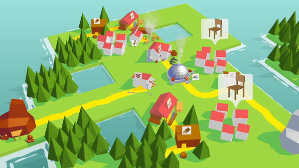 Screenshot z Puzzle Pelago - A Drag & Drop Economy