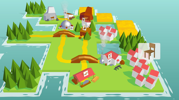 Screenshot z Puzzle Pelago - A Drag & Drop Economy