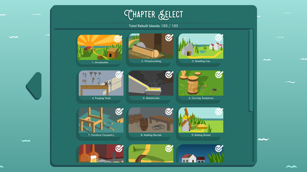 Screenshot z Puzzle Pelago - A Drag & Drop Economy