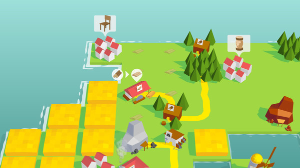Screenshot z Puzzle Pelago - A Drag & Drop Economy