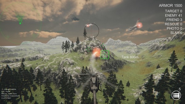 Screenshot z Gunship Recon