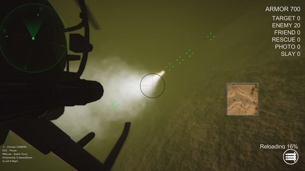 Screenshot z Gunship Recon